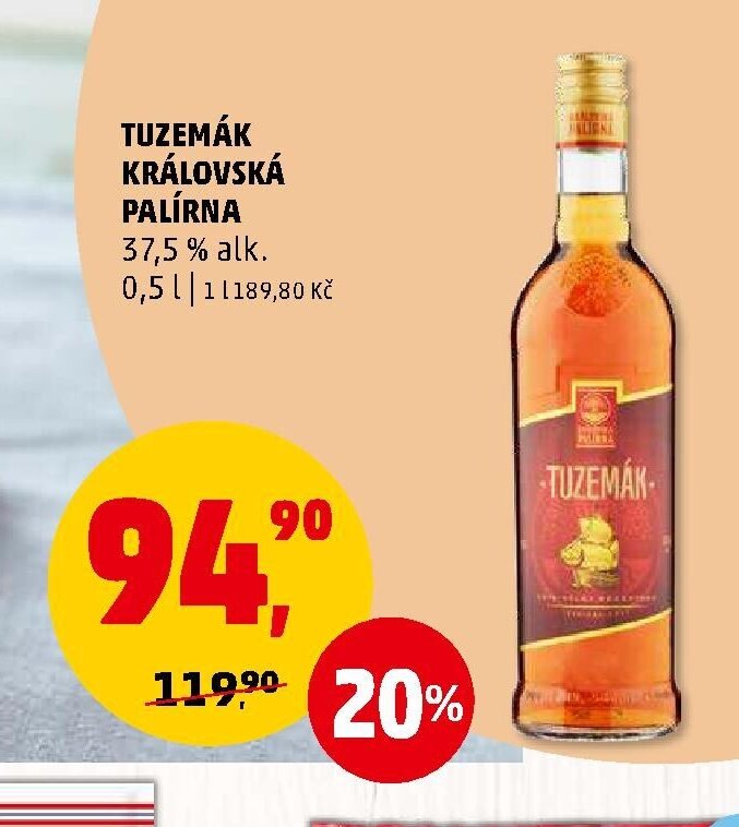 TUZEMÁK KRÁLOVSKÁ PALÍRNA