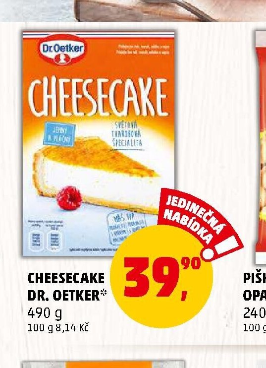 CHEESECAKE DR. OETKER