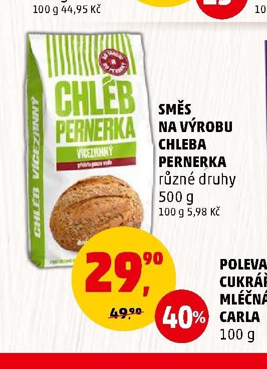 SMĚS NA VÝROBU CHLEBA PERNERKA