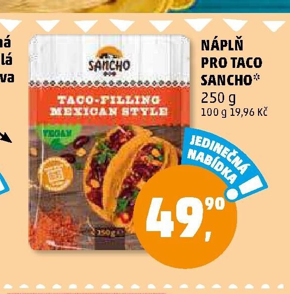 NÁPLŇ PRO TACO SANCHO* 250 g
