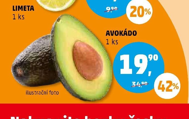 AVOKÁDO 1 ks