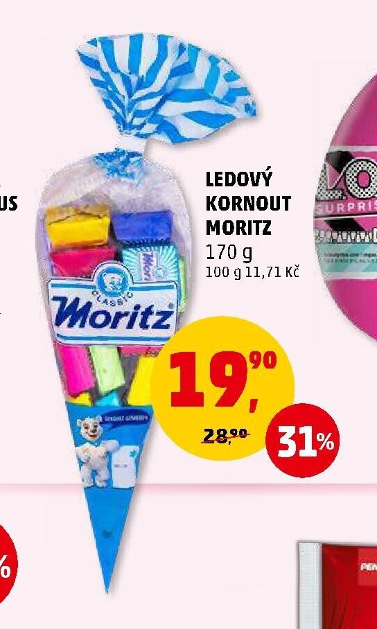 Ledový kornout Moritz