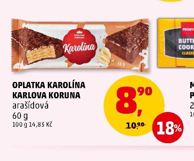Oplatka Karolína Karlova Koruna