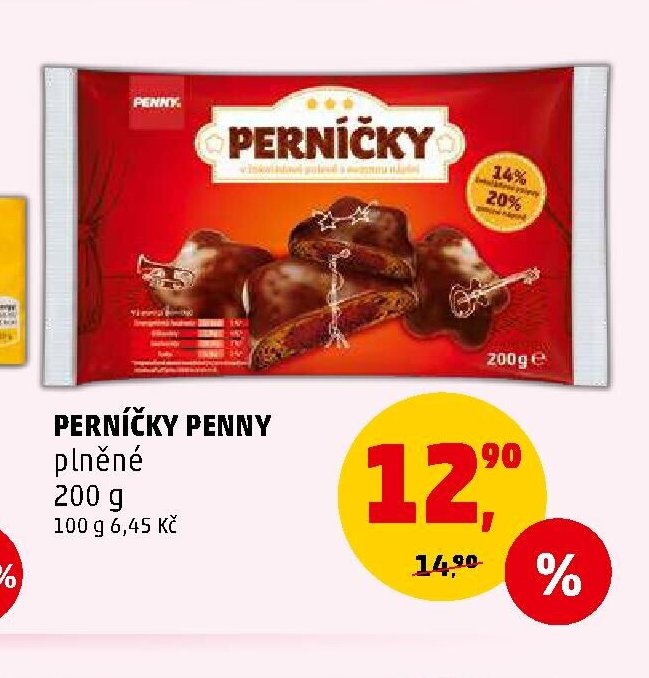 Perníčky Penny plněné
