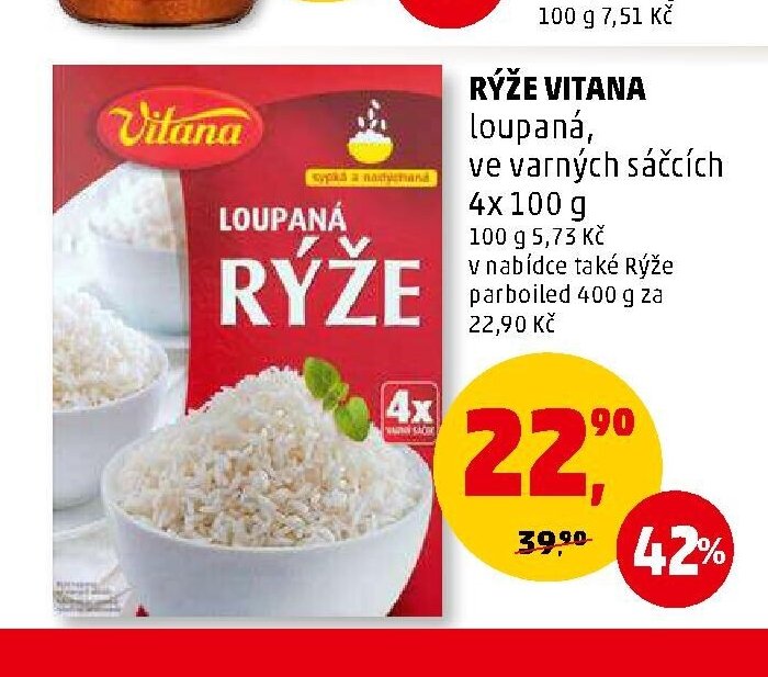 Rýže Vitana loupana