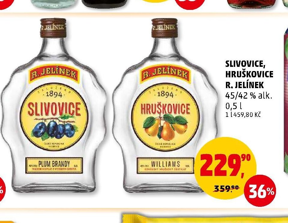 SLIVOVICE, HRUŠKOVICE R. JELÍNEK