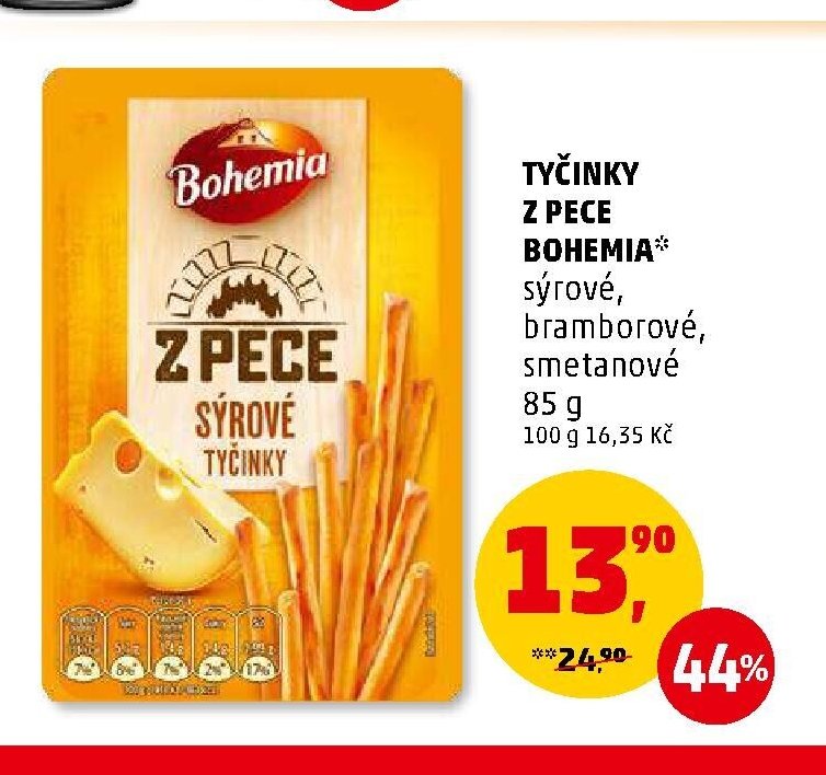 TYČINKY Z PECE BOHEMIA