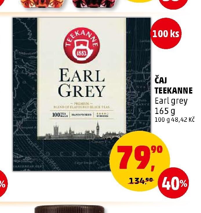 Čaj Teekanne Earl Grey