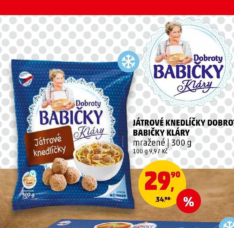 JÁTROVÉ KNEDLÍČKY DOBROTY BABIČKY KLÁRY