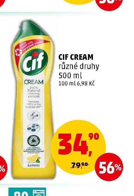 CIF CREAM různé druhy 500 ml
