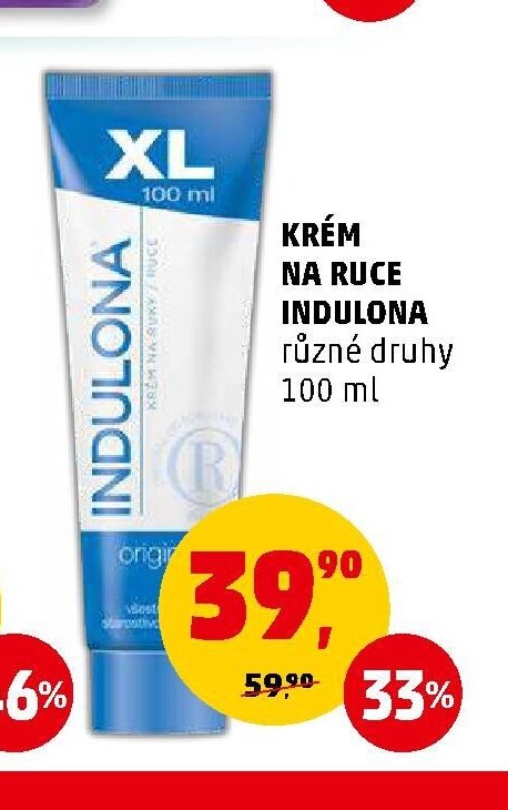 KRÉM NA RUCE INDULONA různé druhy 100 ml