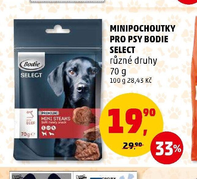 Minipochoutky pro psy Bodie Select