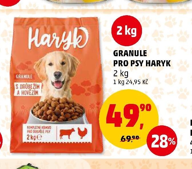 Granule pro psy Haryk