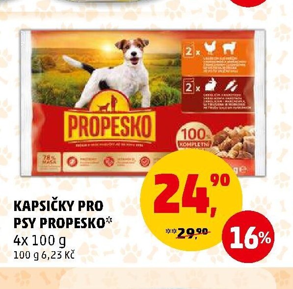Kapsičky pro psy Propesko