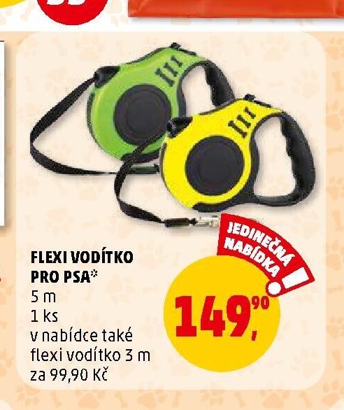 Flexi vodítko pro psa