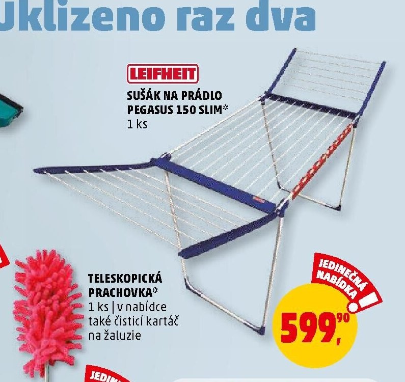 Sušák na prádlo Pegasus 150 Slim