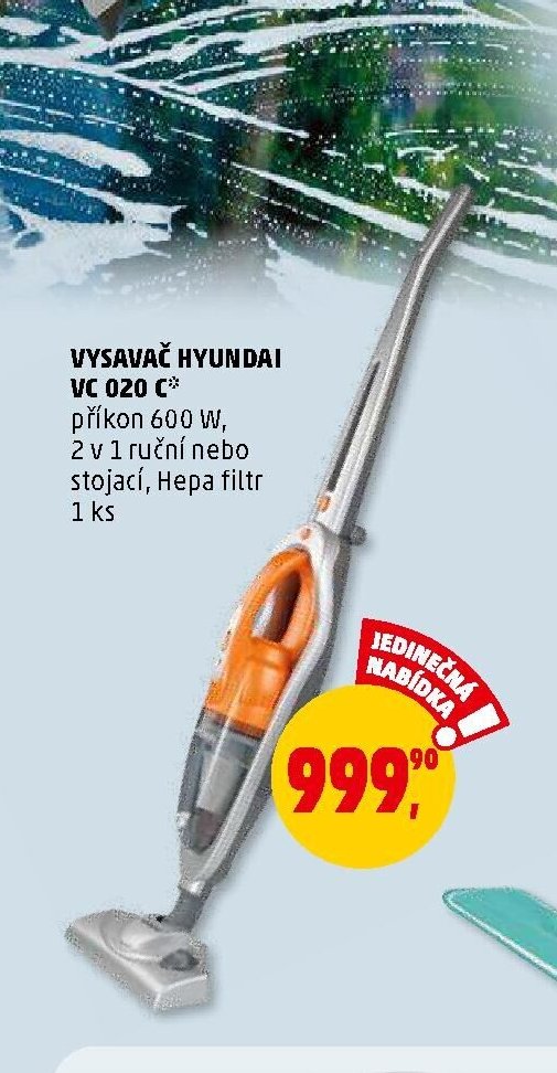 Vysavač Hyundai VC 020 C