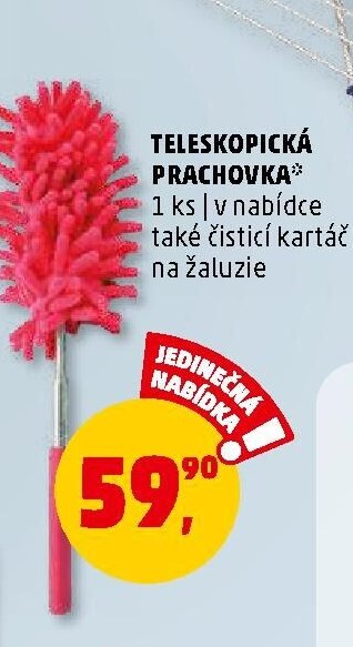 Teleskopická prachovka