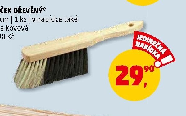 Smetáček dřevěný