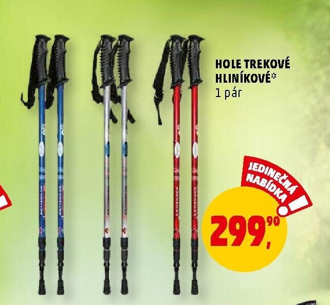 HOLE TREKOVÉ HLINÍKOVÉ