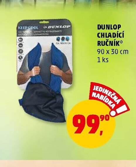 DUNLOP CHLADÍCÍ RUČNÍK