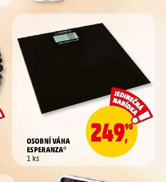 OSOBNÍ VÁHA ESPERANZA