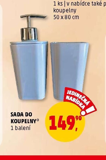 SADA DO KOUPELNY