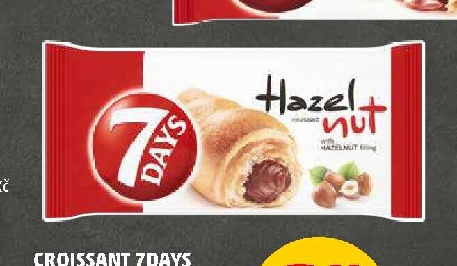 Croissant 7 Days Hazelnut