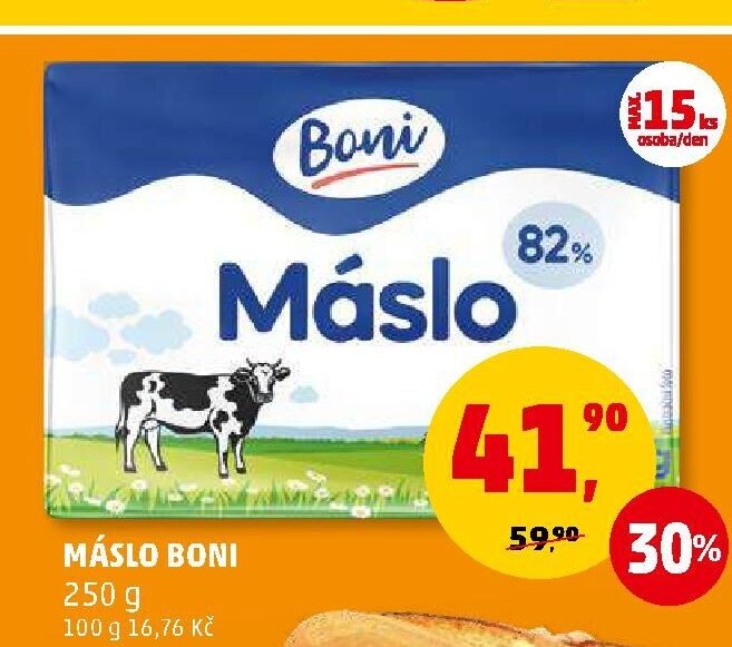 MÁSLO BONI 250 g