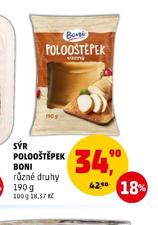 SÝR POLOOŠTĚPEK BONI