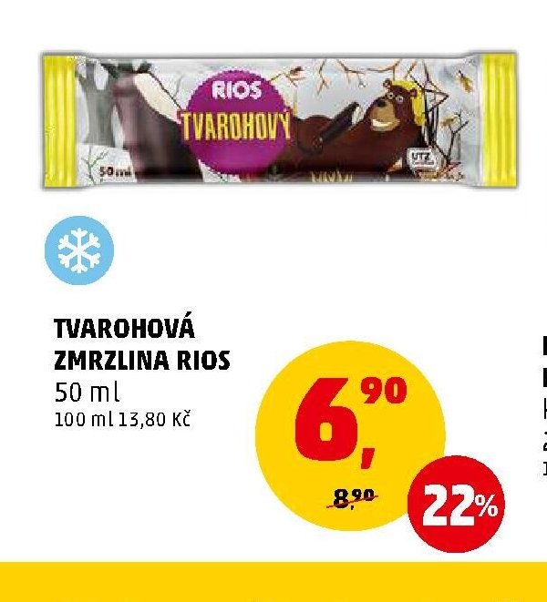TVAROHOVÁ ZMRZLINA RIOS