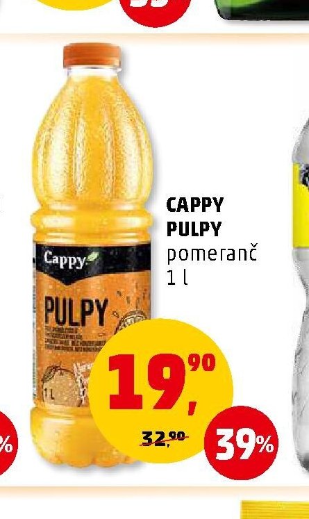 CAPPY PULPY pomeranč