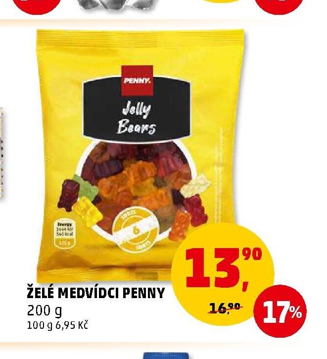 ŽELÉ MEDVÍDCI PENNY
