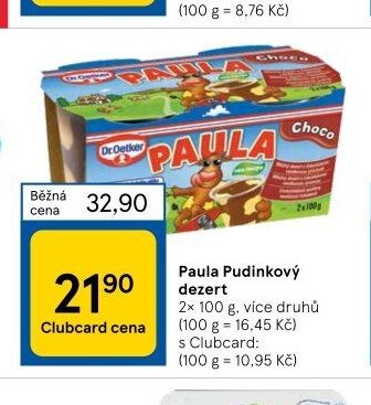 Paula Pudinkový dezert
