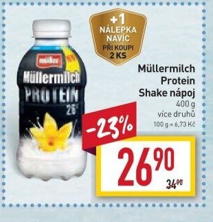 Müllermilch Protein Shake nápoj