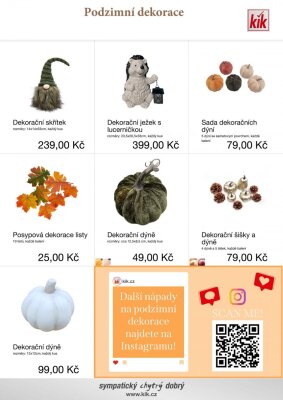 akční leták Kik textil 26.9.2022-17.10.2022