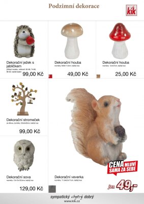 akční leták Kik textil 26.9.2022-17.10.2022