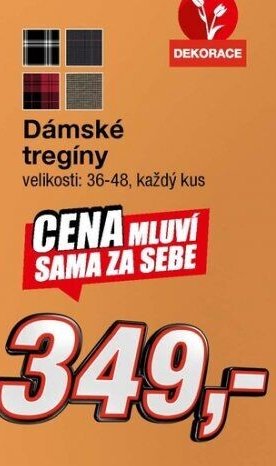 Dámské tregíny
