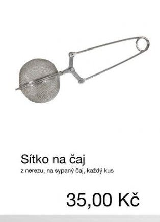 Sítko na čaj