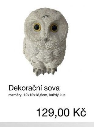 Dekorační sova