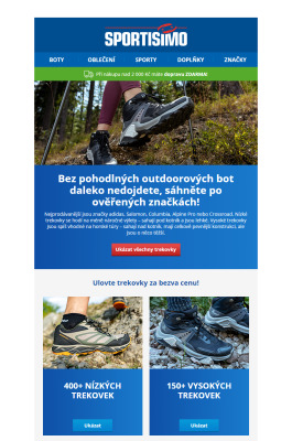 akční leták Sportisimo 20.9.2022-25.9.2022