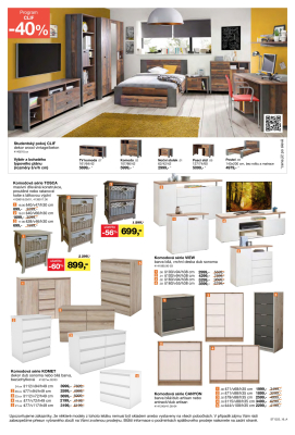 akční leták Sconto nábytek 23.9.2022-13.10.2022