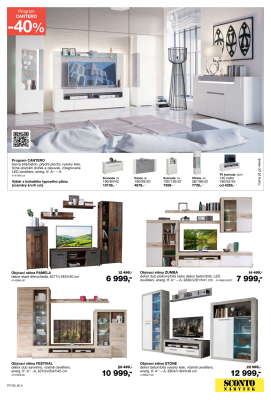akční leták Sconto nábytek 23.9.2022-13.10.2022