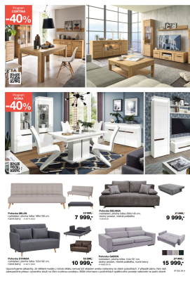 akční leták Sconto nábytek 23.9.2022-13.10.2022