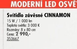Svítidlo závěsné CINNAMON