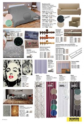 akční leták Sconto nábytek 23.9.2022-13.10.2022