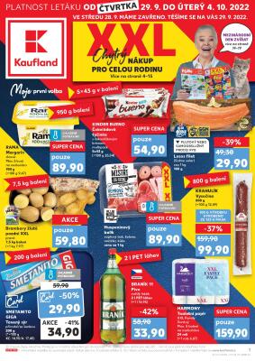 akční leták Kaufland 29.9.2022-4.10.2022