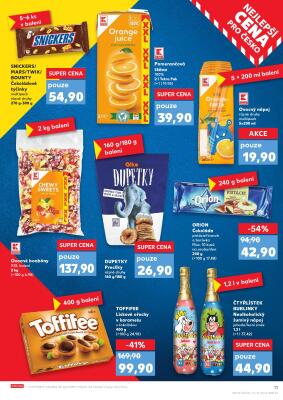 akční leták Kaufland 29.9.2022-4.10.2022