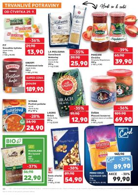 akční leták Kaufland 29.9.2022-4.10.2022