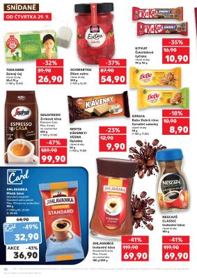 akční leták Kaufland 29.9.2022-4.10.2022
